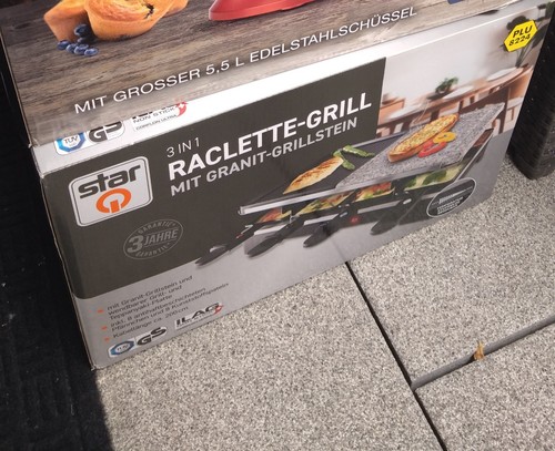 Raclette grill mit - 3,