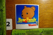 Alter Aufkleber Spielzeug Puppen Stofftiere Bear Family SIMBA Nürnberg