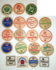 Dresdner Biere  alte Bierdeckel Sammlung VEB / DDR