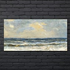 Abstrakte Kunst Meer Wellen