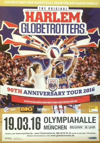 Harlem globetrotters 2016 - harlem,