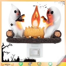 Halloween ghost campfire decor - halloween,