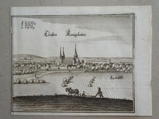 Kaiserdom Königslutter am Elm Topographia Lüneburg EA Merian Kupferstich 1653