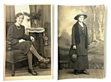 2 Fotos, Postkarten um 1900, 2