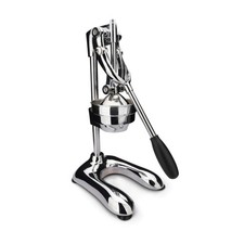 WEIS Zitruspresse Saftpresse Orangenpresse mit Hebel verchromt