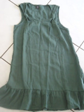 Damen Kleid Trägerkleid Sommerkleid Strandkleid Gr. M oliv grün