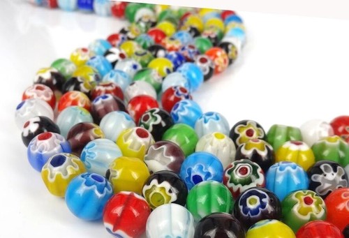 Millefiori glasperlen lampwork - millefiori,
