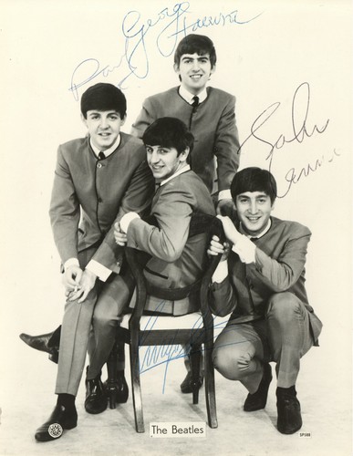 The beatles signed - the,