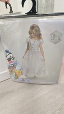 Rosa Disney Prinzessinnen Kleid Kostüm Princess Dress 7-8 122 128 Neu