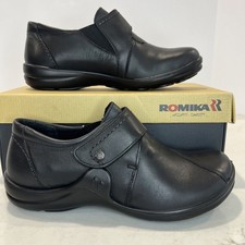 Romika NEW Black Maddy Leather