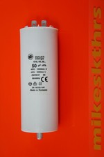 50D-KBS Anlaufkondensator Motorkondensator 50uF 50µF 400V Flachstecker 6,3
