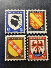 Frankreich Briefmarke Wappen