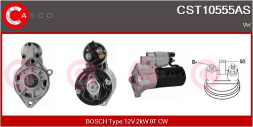 Casco starter passend - casco, kw