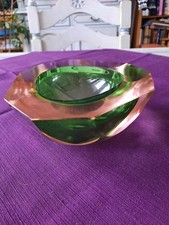 Vintage muranoglas glasschale - vintage, muranoglas/