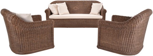 Set exklusives wohnzimmer - set/3,