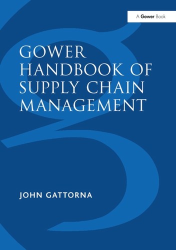 Gower handbook supply chain - handbook, of