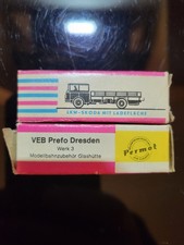 Permot N 1:160 VEB Prefo Dresden LKW Skoda Pritsche blau DDR Spielzeug