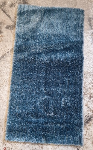 Hochflor läufer petrol blau - ,
