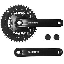 Shimano Tourney FC-TY301 Fahrradkurbel MTB/Touren Kurbelgarnitur 42-34-24 170mm