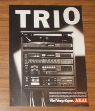 Seltene Werbung vintage AKAI