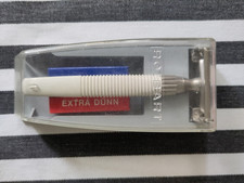 Sicherheitsrasierer ROTBART, vintage, alt, mit Ersatzkligen, 70er, 70s