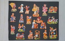 Oblaten, Illert, WS, Glanzbilder, Scraps, Bokmärken, Decoupis