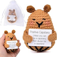 Capybara Puppe Wolle Geschenk