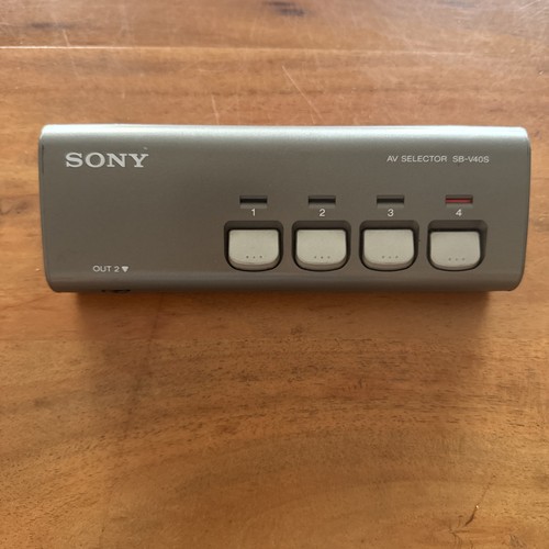 Sony v40s selector audio - av,