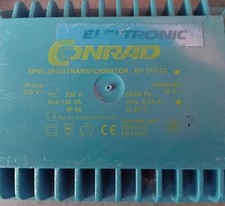 Conrad BV 01/22 Transformator230V / 150 VA Gebr.