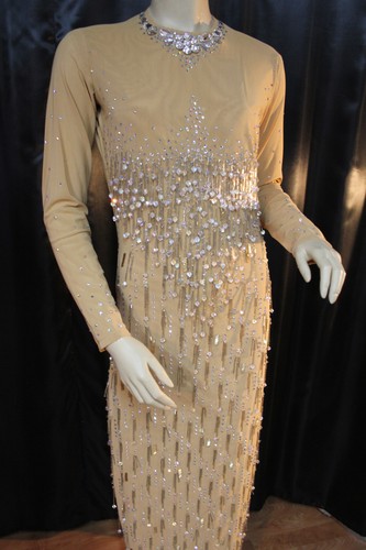 Travestie nude kleid - nude, marlene