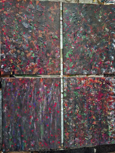 Acryl bild abstrakt - bild,,