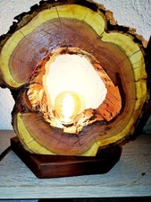 Baumstammlampe,Pflaumenholz,LE