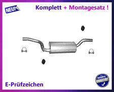 Endschalldämpfer + Endrohr