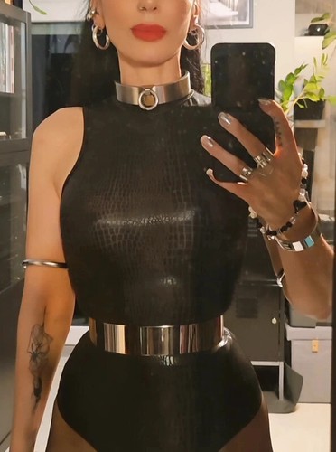 Gothic rave metallgürtel - gothic,