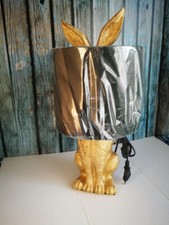 Tischleuchte Hase 42cm gold