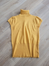 NEU Damen Pullunder Rollkragen Gr. XL Senfgelb Pullover Pulli Herbst