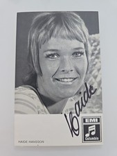 HAIDE HANSSON Autogramm