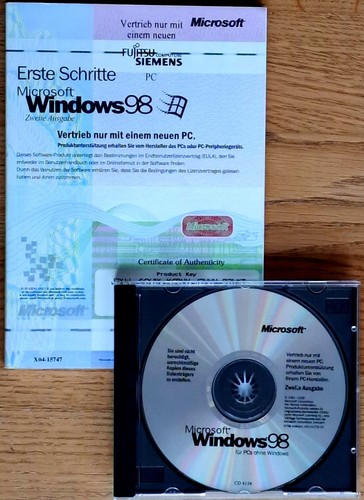 Betriebssystem windows se - 98,