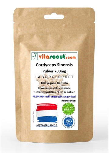 Cordyceps 700mg 180 - cordyceps,