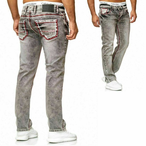 Straight herren jeans slim - herren,