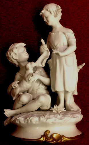 Capodimonte-Porzellanfigur
