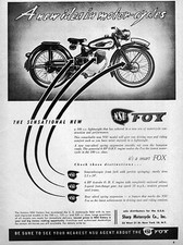 1950 NSU Fox Motorcycle