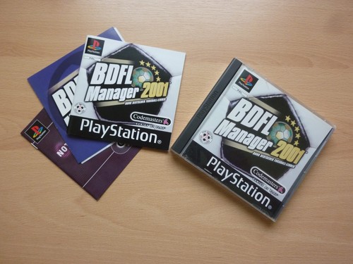 Bdfl manager 2001 playstation - bdfl,