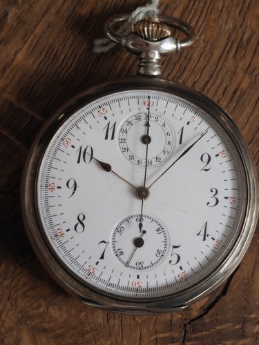Taschenuhr chronograph wohl - taschenuhr,