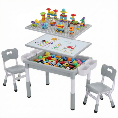 3in1 kindertisch mit - kindertisch,