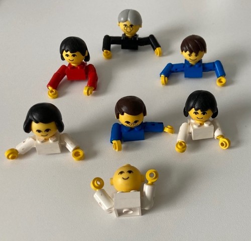 Lego familie 1974 figuren - 7,