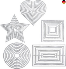5 Stück Stanzschablone