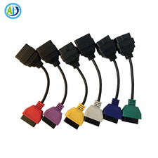 6Pcs OBD2 II Adapters Car