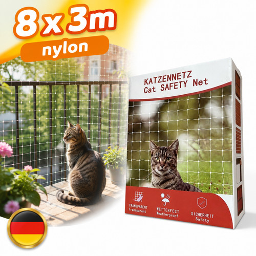 Schutznetz wetterfest 8x3m