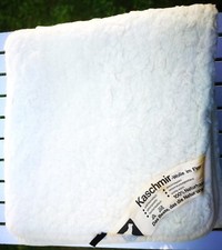 100 % Feinstes Kaschmir-Wolle Unterbett Luxus 200x100 cm woll- weiß